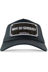 WHY SO SERIOUS? BLACK ON BLACK