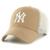 47 Brand Trucker Cap- Branson New York Yankees Beige Khaki