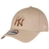New Era 9Forty Cap- CAMO INFILL New York Yankees Camel Beige
