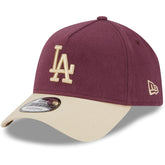 New Era A-Frame 9Forty Cap Moleskin Los Angeles Dodgers RED