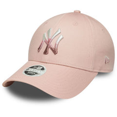 New Era 9Forty Damen Cap Metallic New York Yankees Rosa