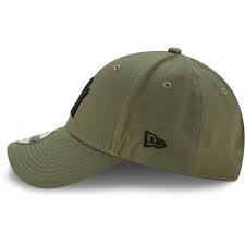 New Era 9Forty Strapback Cap - NY Yankees Olive Olive