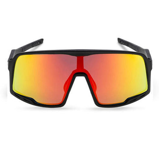 HENRIK - BLACK / RED MIRROR - Sunglasses