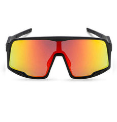 HENRIK - BLACK / RED MIRROR - Sunglasses