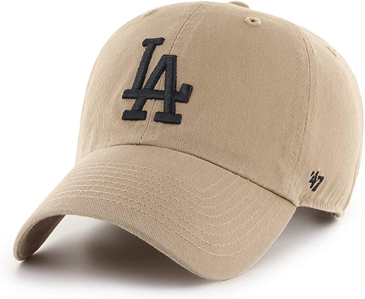 47 Brand Adjustable Cap - MLB Los Angeles Dodgers Beige
