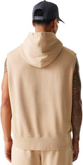 New Era Sleeveless Hoody-Washed Chicago Bulls Beige Large