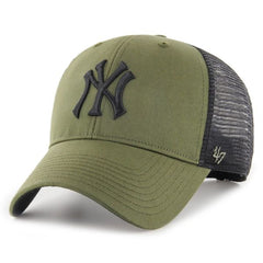 47 Brand Trucker Cap - BRANSON New York Yankees sandalwood ARM Green