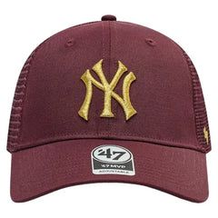 47 Brand Trucker Cap - BRANSON Metallic New York Yankees