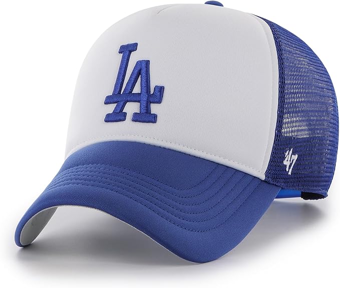 47 Brand Mesh Trucker Cap - TRI FOAM Los Angeles Dodgers royal