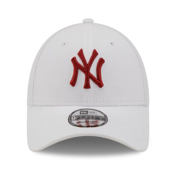 New Era 9Forty Strapback Cap - New York Yankees white rot
