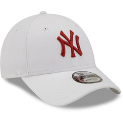 New Era 9Forty Strapback Cap - New York Yankees white rot