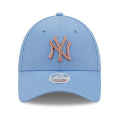 New Era 9Forty Damen Cap - METALLIC New York Yankees sky