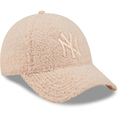 New Era 9Forty Damen Sherpa Cap - BORG NY Yankees pink