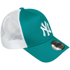 New Era Snapback Trucker Cap - New York Yankees bottlegreen