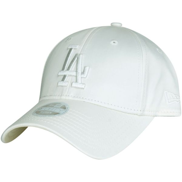 New Era 9Forty Damen Cap - SATIN Los Angeles Dodgers white