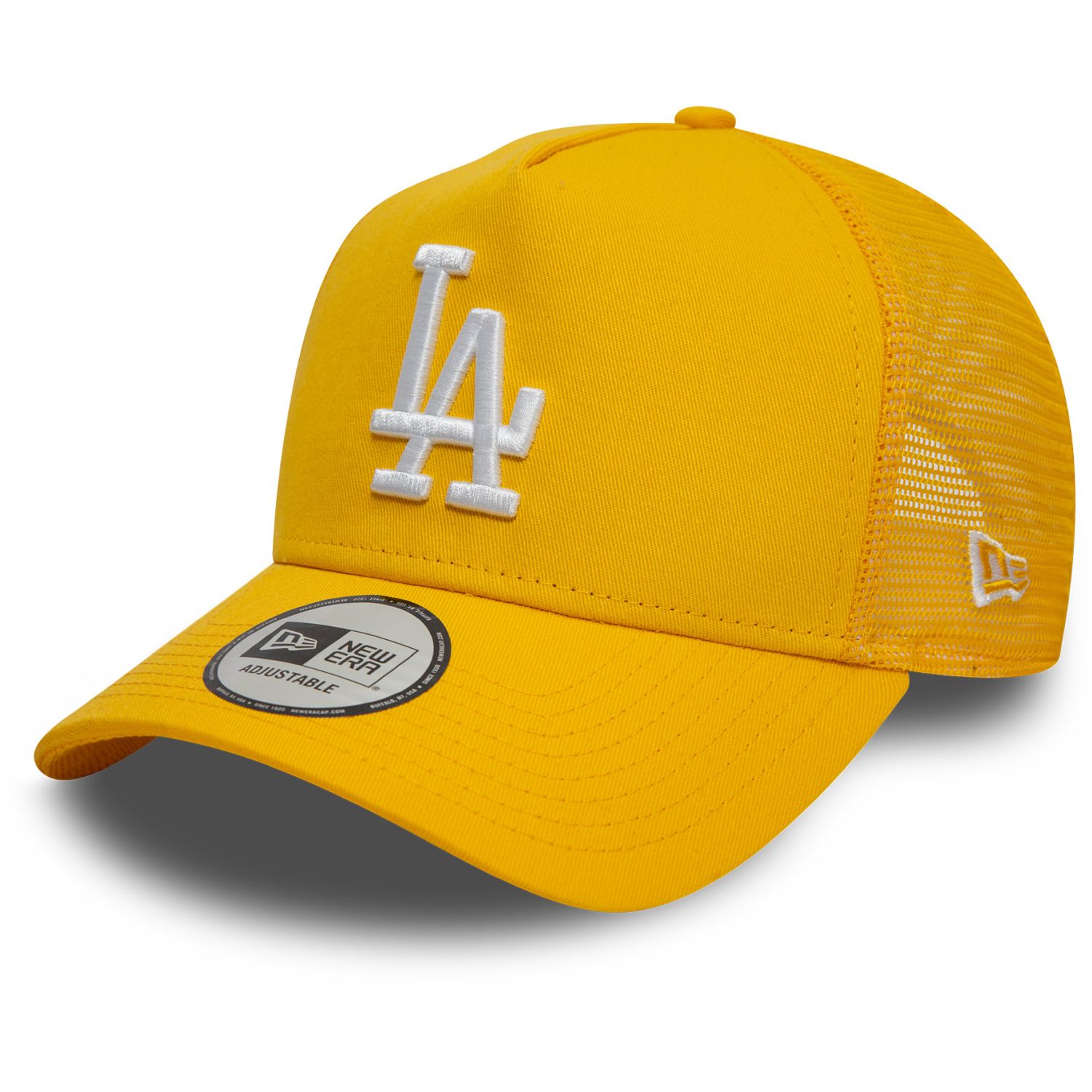 New Era A-Frame Trucker Cap - Los Angeles Dodgers gold