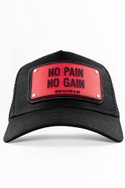 NO PAIN NO GAIN RED/BLACK